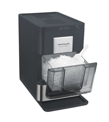 Gallery 33 Lbs. Touchscreen Nugget Ice Maker - Stainless Steel Accent, EFIC220, Black