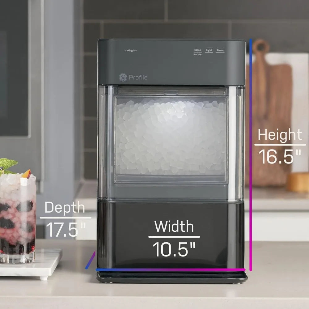 GE Profile Opal 2.0 with 0.75 Gallon Tank, Chewable Crunchable Countertop Nugget Ice Maker, Scoop Included